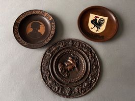 4 Antike Teller Ottenbach/Hedingen 1939/1940 Grenzbesetzung