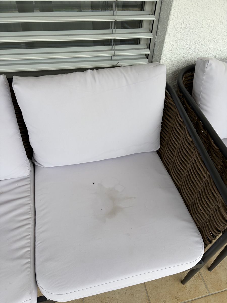Sofas: Balkonmöbel Set 4-teilig Rattanoptik – Defekt aus Leuggern von AquisStar 3