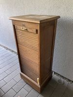 Meuble classeur à rideau en bois (meuble métier)