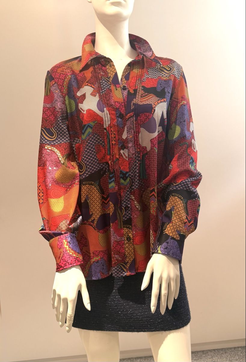 Peter Hahn Camicette: Superbe blouse Peter Hahn 40 – Nuovo (secondo la descrizione) da Genève venduto da flocon06 1