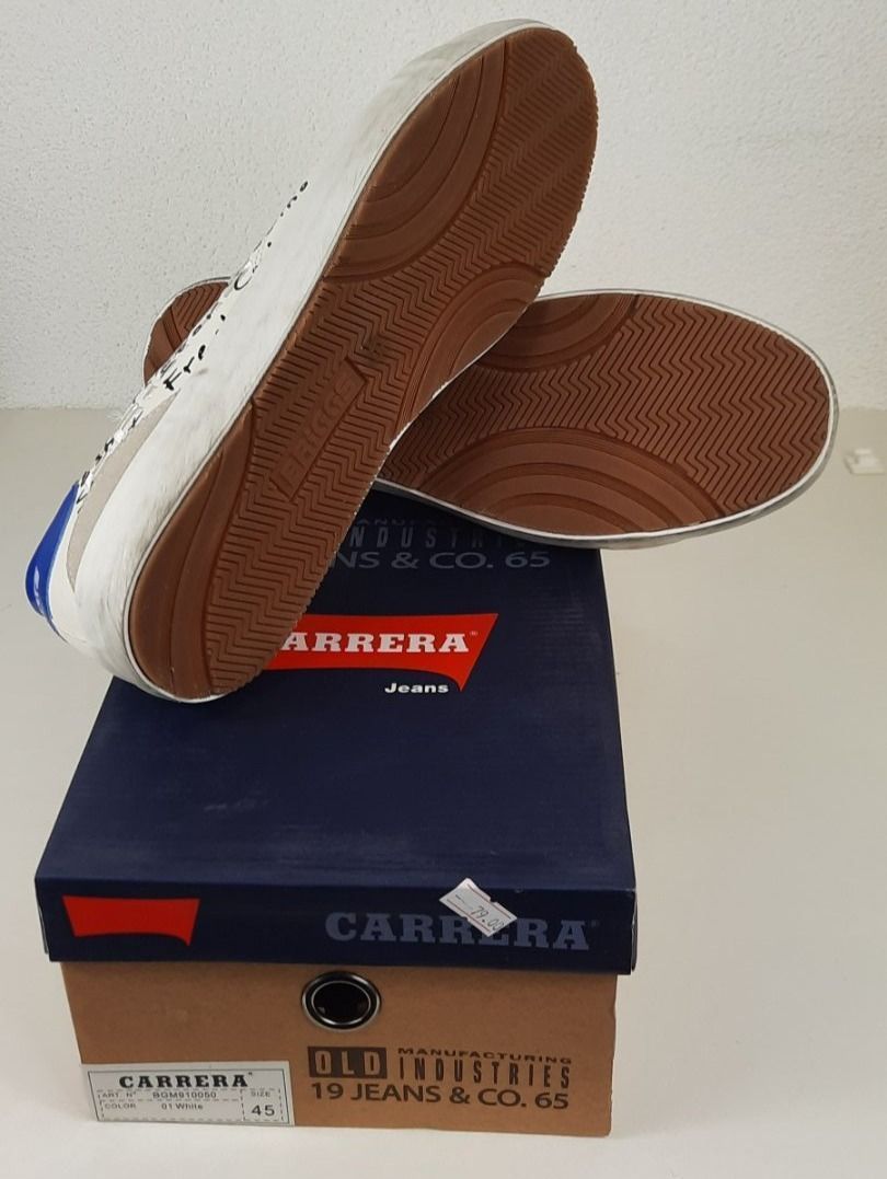 Carrera Scarpe da uomo: CARRERA Original BRIGGS Used Look Sneaker mit Print Gr. 41 – Nuovo e nell'imballaggio originale da Seuzach venduto da VT-Collections1 2