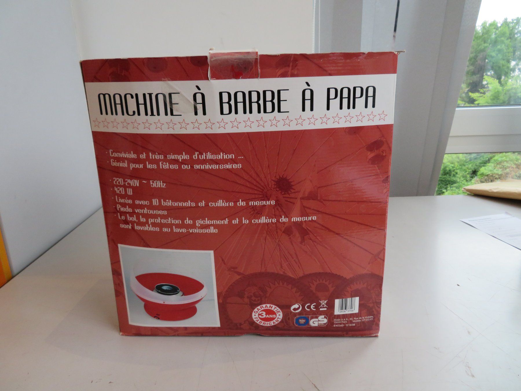 Elettrodomestici da cucina: Quigg Zuckerwattemaschine – Usato da Reinach BL venduto da WBZ-Flohmarkt 6
