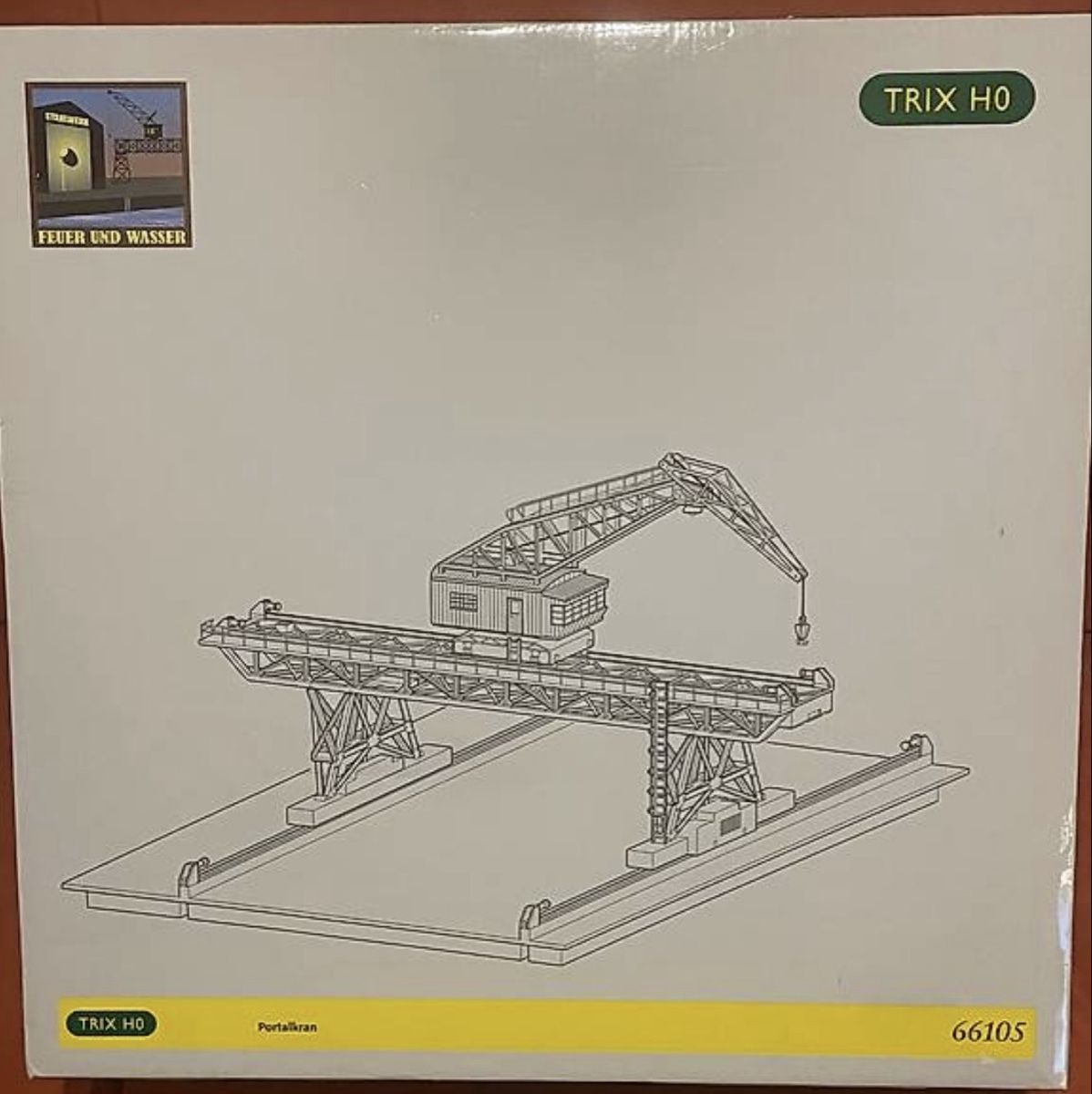 Trix Modellini di ferrovie: Trix Portalkran 66105 Top Ware zu Top Preis  – Nuovo (secondo la descrizione) da Sennwald venduto da HARO-Import