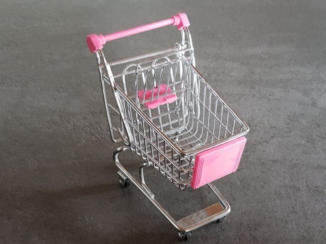 Spielzeuge: kleiner Einkaufswagen Metall – Neu und originalverpackt aus Buus von Borki07 3