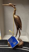Bronze Fischreiher Handarbeit 15 cm h