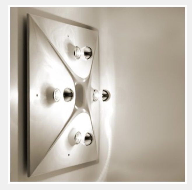 Lampadari & plafoniere: Designklassiker original Space Age Decken-Wandleuchte – Usato da Zürich venduto da Unique2400 2