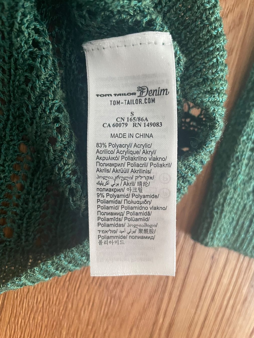 Tom Tailor Maglioni & Felpe: leichter Pulli Tom Tailor Denim Grösse S – Usato da Dietfurt venduto da rosaliie 1