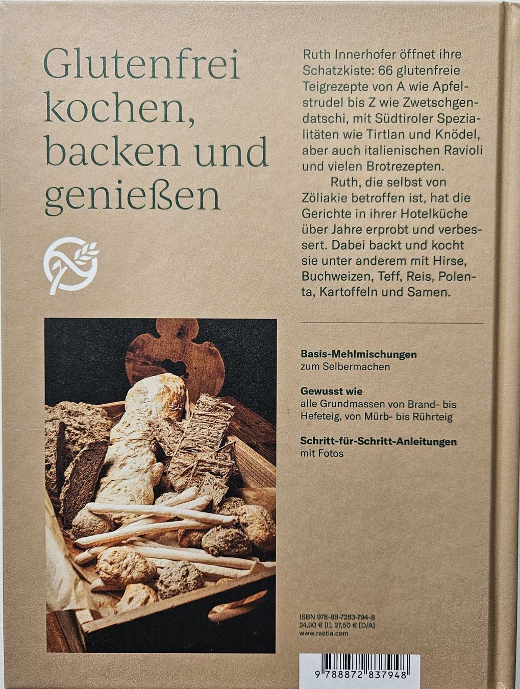 Libri: Know How Glutenfrei - Ruth Innerhofer – Nuovo (secondo la descrizione) da Seengen venduto da Weitergeber 1