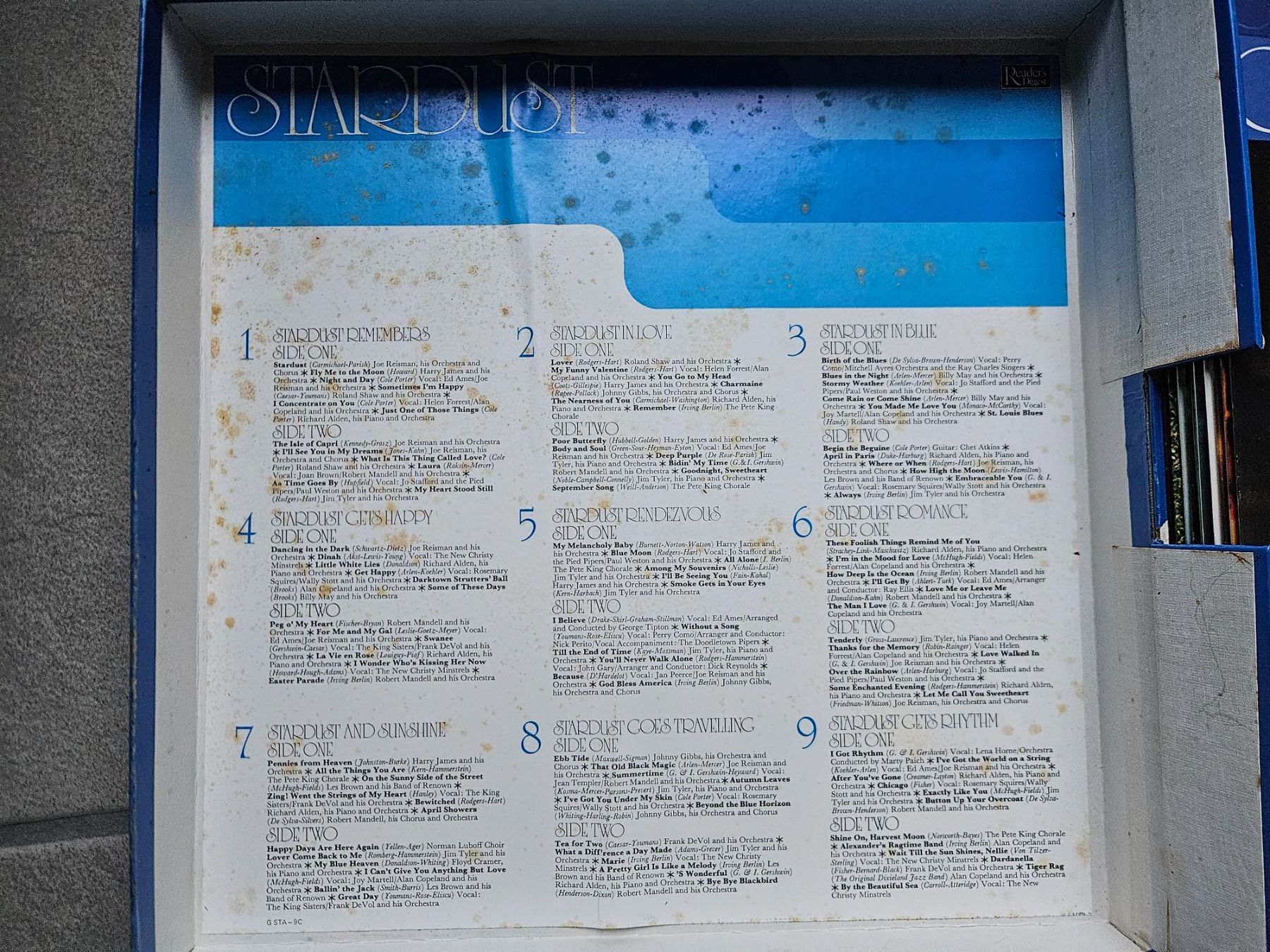 Dischi in vinile: Stardust - 9 LPs – Usato da Volketswil venduto da Lokitier 1