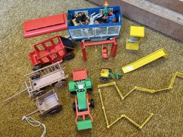 Playmobil Bauernhof Zirkus Tiere Fahrzeuge gemischt
