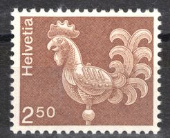 1984  Turmhahn Solothurn  ohne Leuchtstoff postfrisch   542x