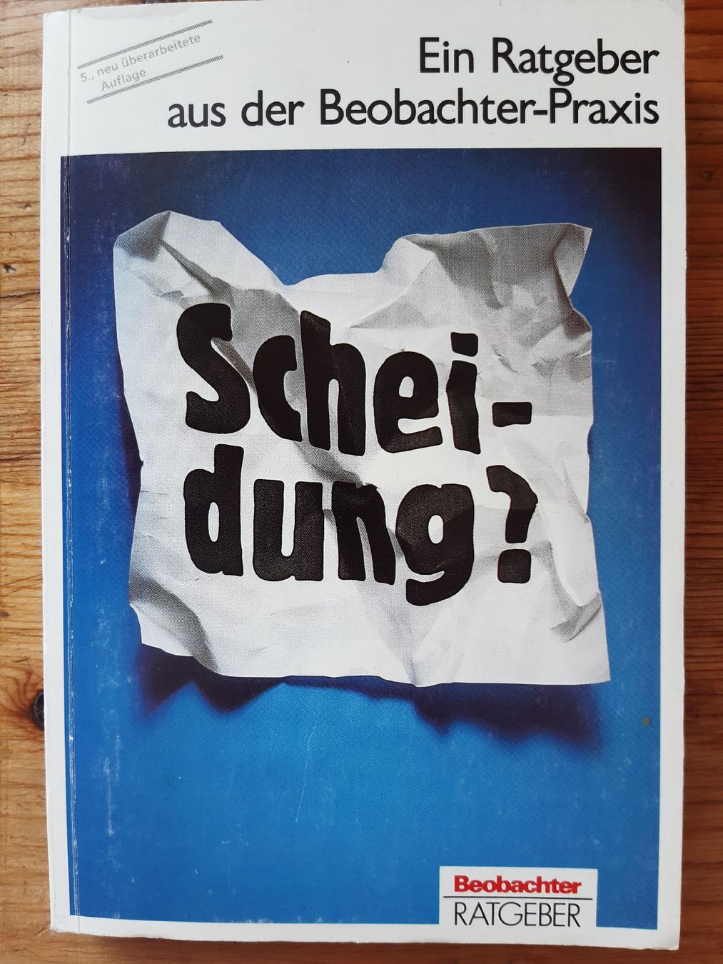 Libri: Scheidung? Ein Ratgeber aus der Beobachter-Praxis – Usato da Biel/Bienne venduto da lau_7ysy