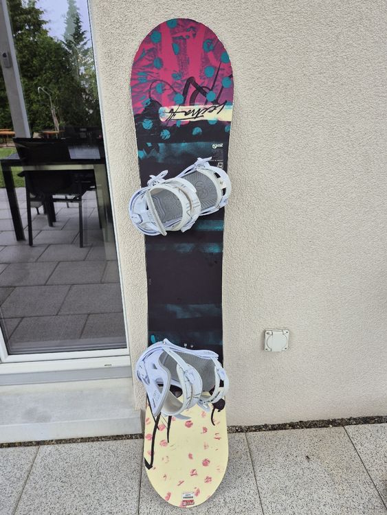 Snowboard Nitro Board: Snowboard (NITRO) und Snowboardschuhe  (SALOMON)-> Set – Usato da Kleinandelfingen venduto da eili_13 1