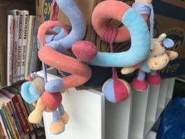 Baby Kinderwagenkette Plüsch
