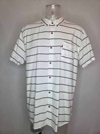 Levi’s Streifenhemd Kurzarm - XXL