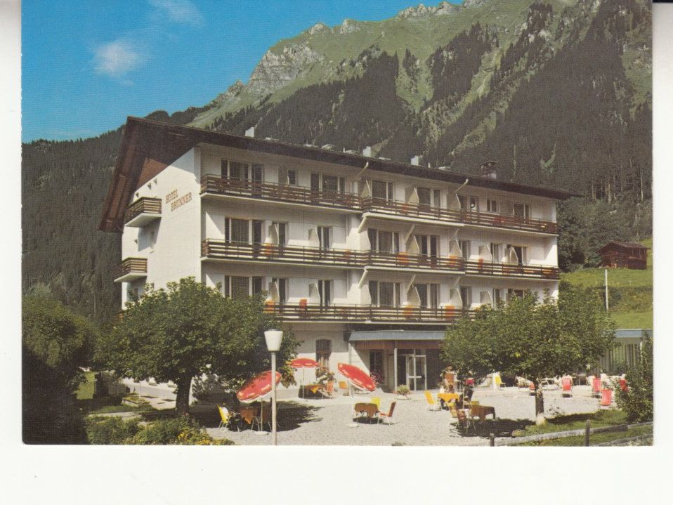 Ansichtskarten: Wengen Brunner, ca. 1970 – Gebraucht aus Bürglen TG von StampGraf