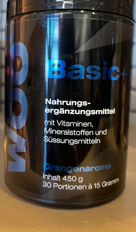 Woo Basic+ Dose 450g. Sportnahrung | Kaufen auf Ricardo