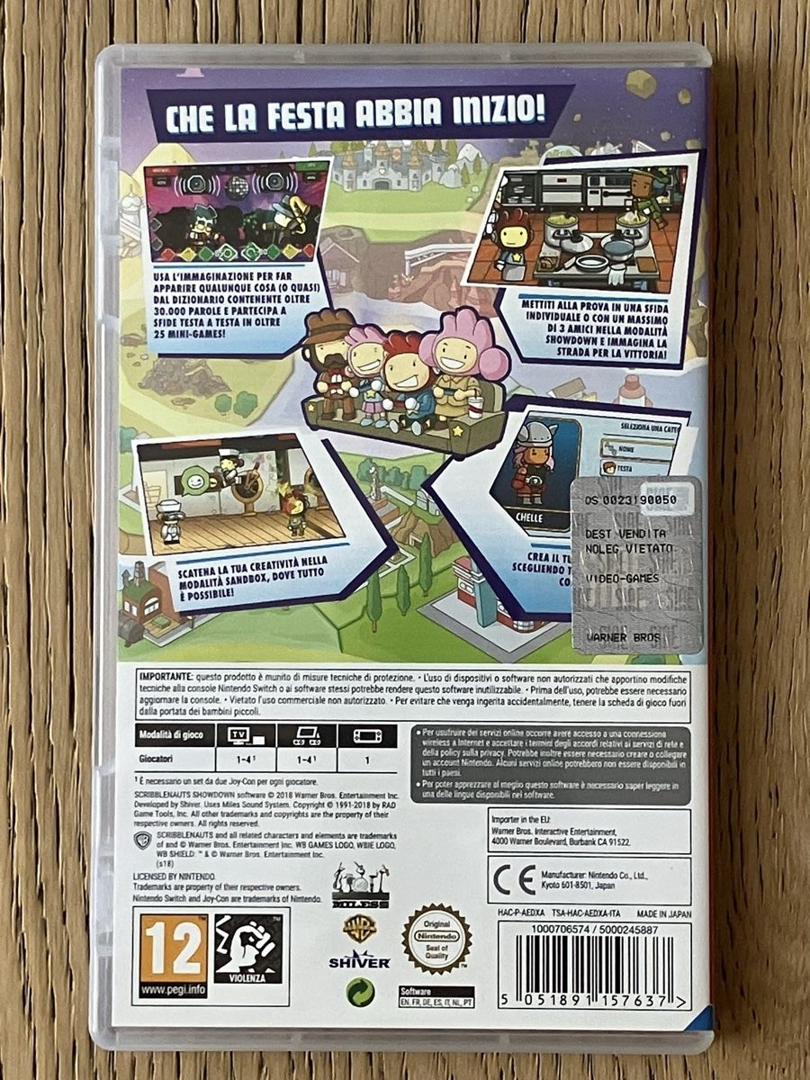 Spiele: Scribblenauts Showdown Nintendo Switch Game – Neu (gemäss Beschreibung) aus Beringen von pkr_z622 1