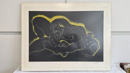 Magnifique lithographie de Hans Erni (1909-2015)