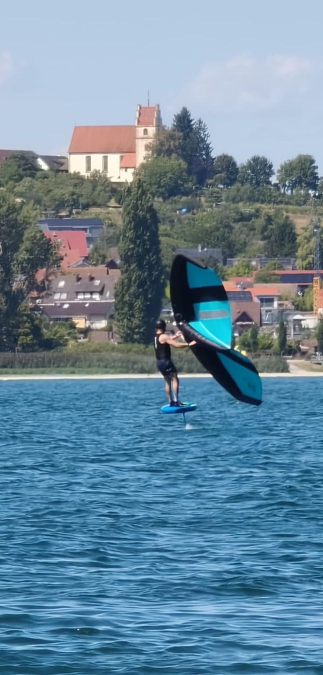 Surfen: Wingfoil Leichtwind Wing PPC Blend 6.8m2 – Gebraucht aus Zürich von fel_ctk6 2