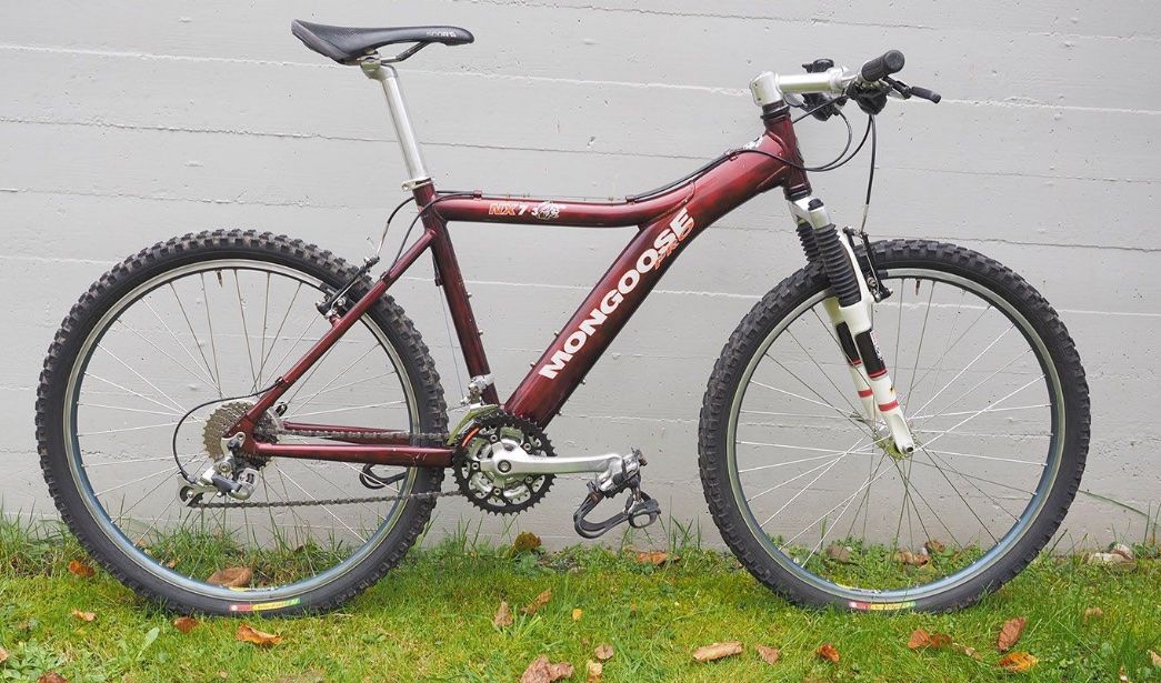 Mongoose Velos: Mongoose Pro NX 7.3 3x8 26" MTB Vintage – Gebraucht aus Bützberg von neo_yrk7