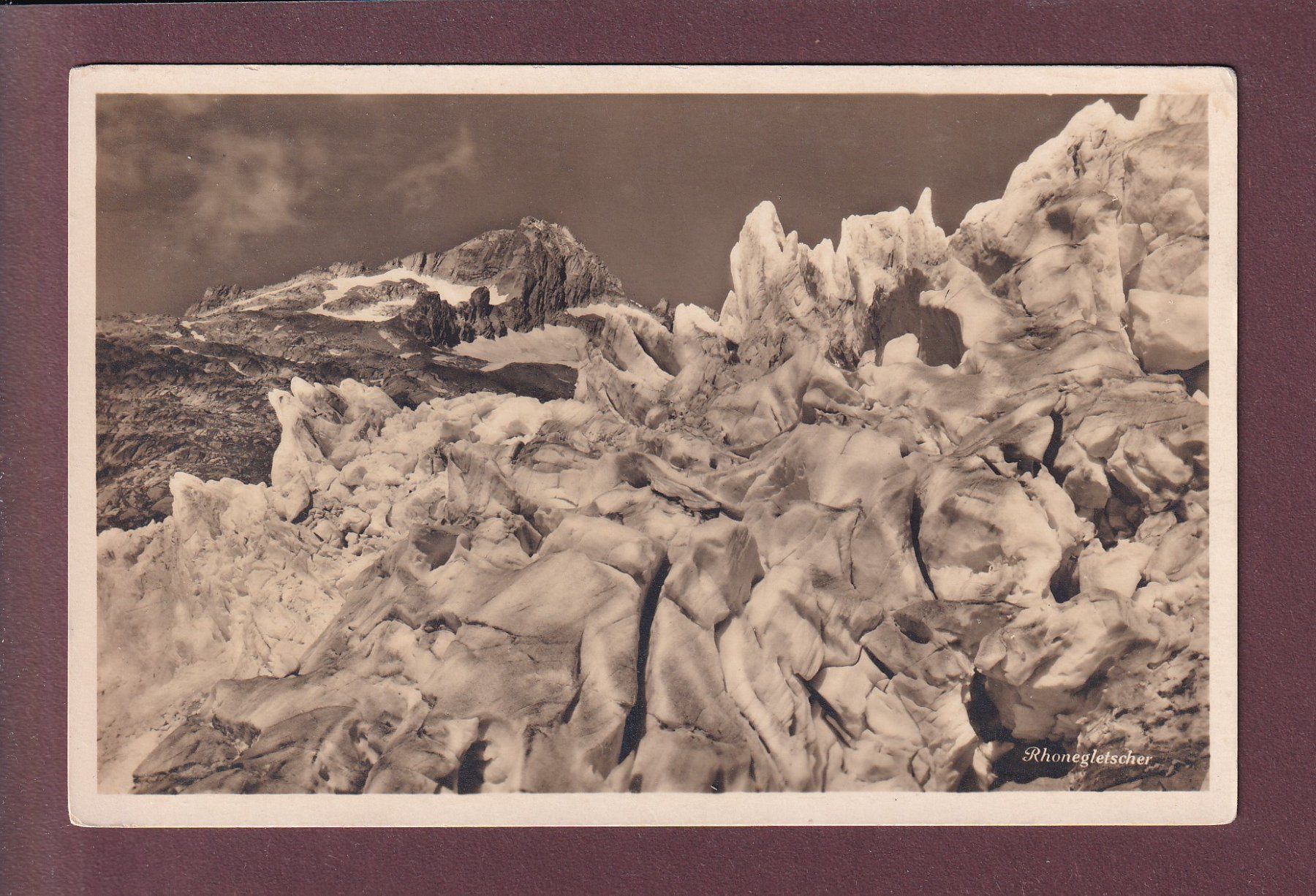 Cartes postales: RHONEGLETSCHER – D'occasion à Pully par nicecards