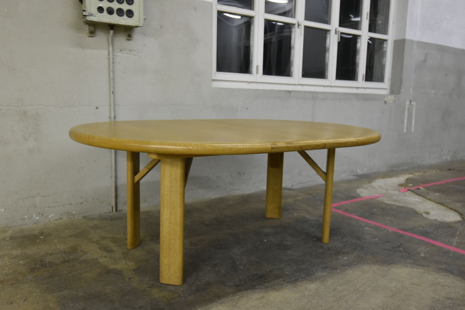 Tavoli: runder Vintage Tisch ausziehbar Eiche – Usato da Lichtensteig venduto da Usedinstorecom 5