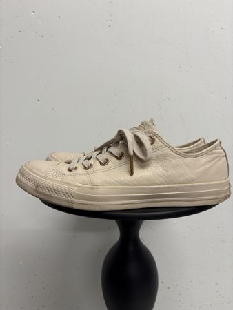 Converse All Star Sneaker Leder beige Gr. 39.5