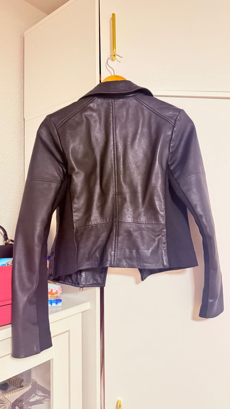 Giacche: Lederjacke IBANA Damen Grösse 34 Schwarz – Usato da Grenchen venduto da Raluca29 3