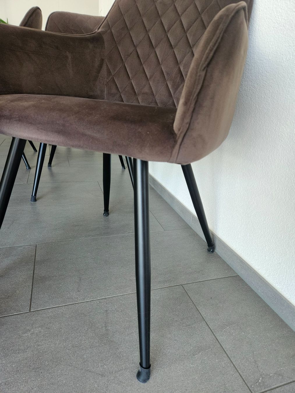 Sedie: 6 Esszimmer-Stühle dunkelbraun – Usato da Winterthur venduto da Linda1203 1