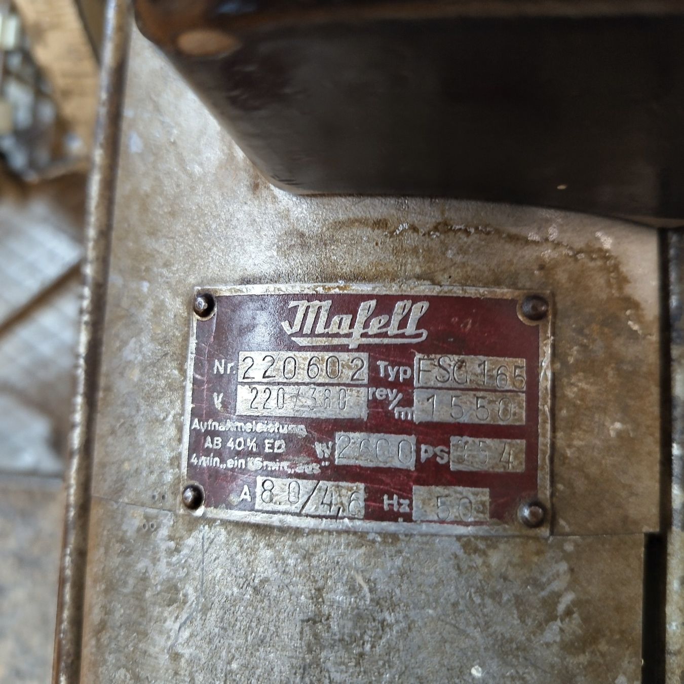 Mafell Tutte le macchine: Mafell 165 – Usato da Herisau venduto da kernbo 7