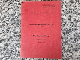 Artillerie-Reglement XII/1 B - Die Feuerstellung