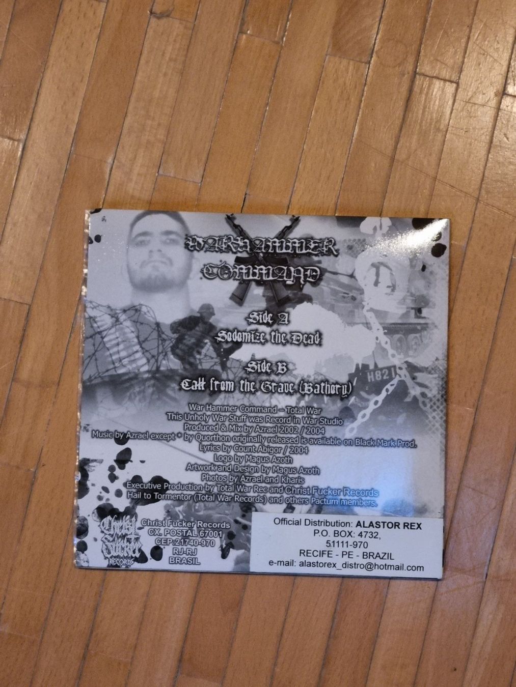 Schallplatten: Warhammer Command, mini LP, Black Death Metal, Extreme Metal – Neu (gemäss Beschreibung) aus Winterthur von Belzarek 1