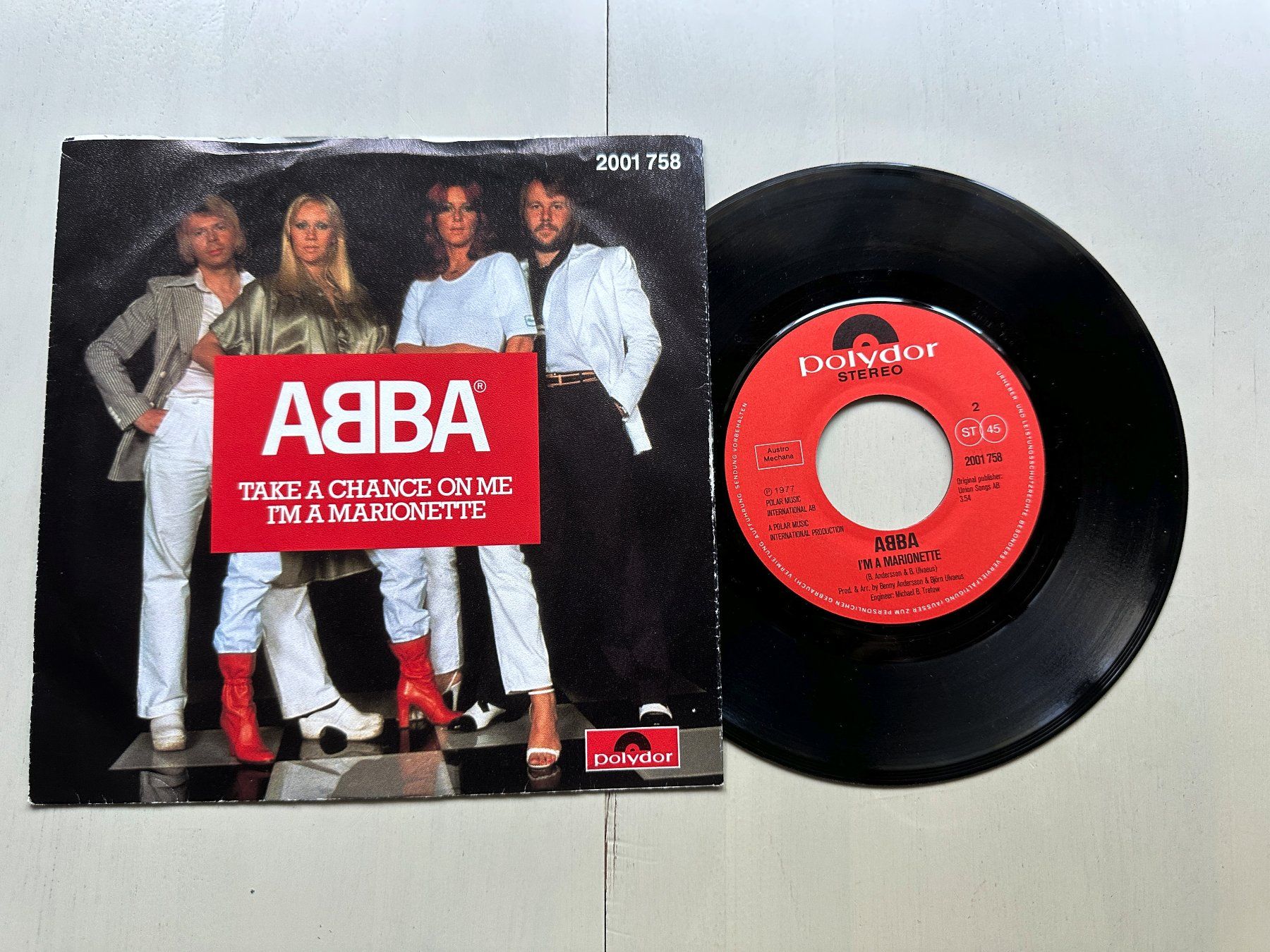Dischi in vinile: ABBA rare Single Österreich Pressung Take a differnd Cover – Usato da Basel venduto da Partridge