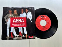 ABBA rare Single Österreich Pressung Take a differnd Cover