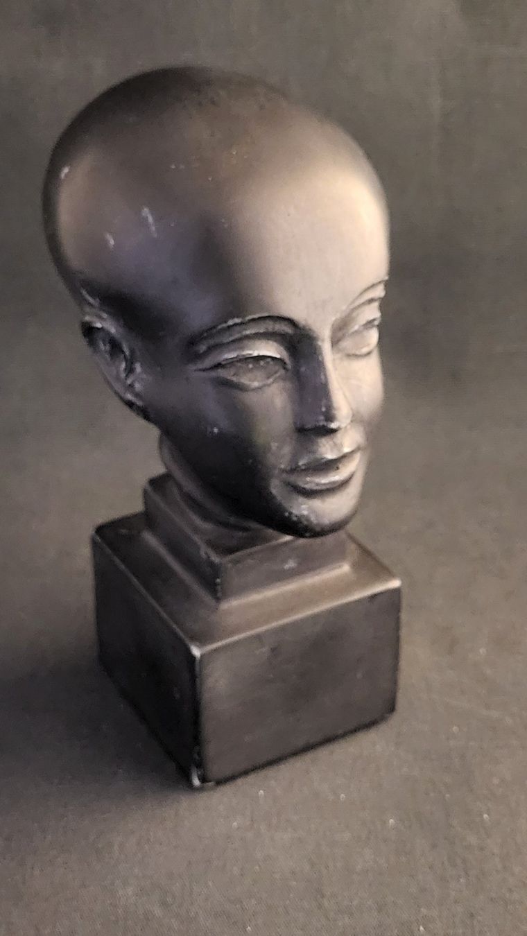 Statuette: Kopf auf Sockel – Usato da Basel venduto da spinne02 3
