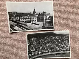 2 alte Ansichtskarten von Neuchâtel / Neuenburg