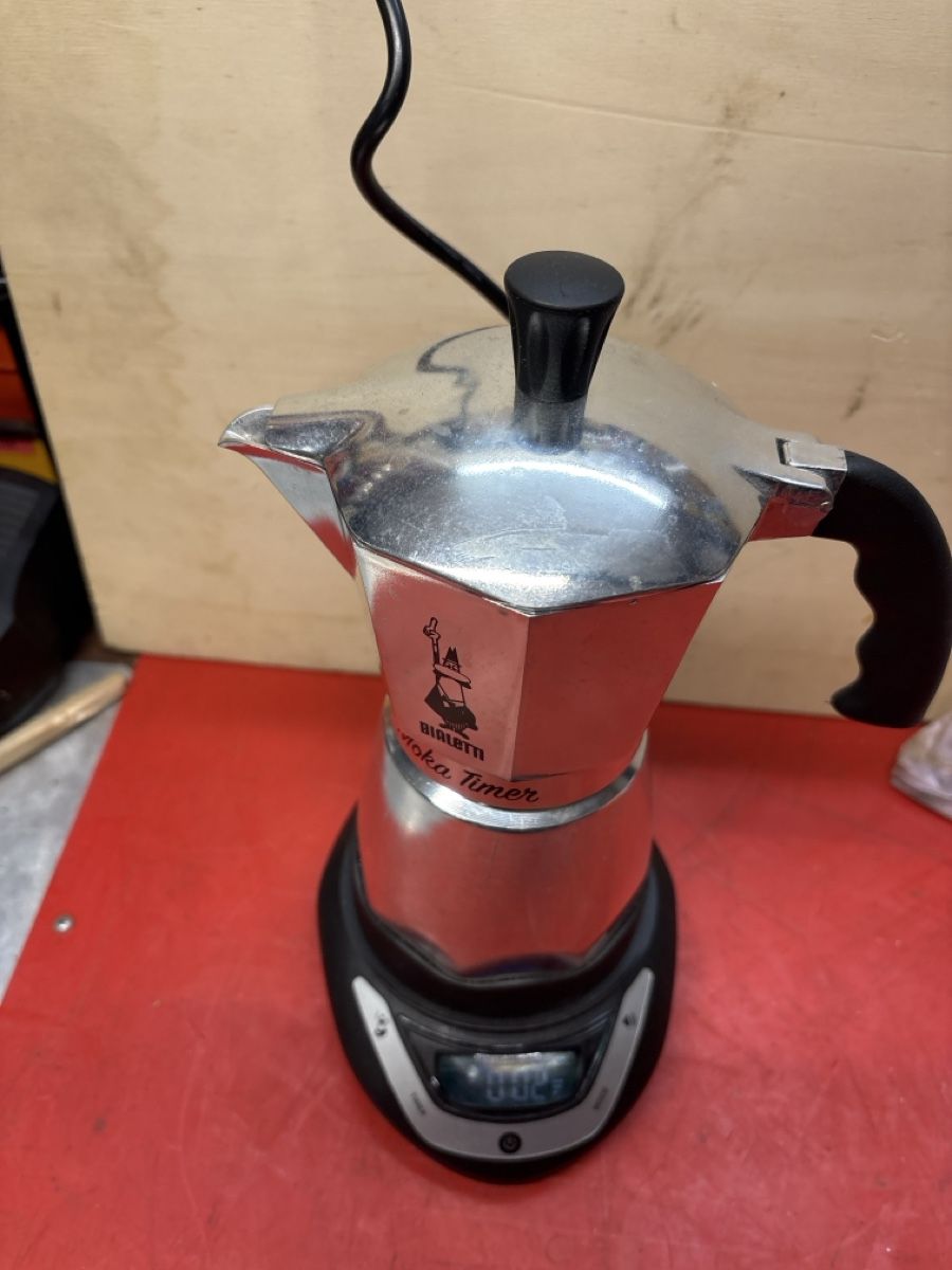 Bialetti Macchine per caffè & Macchine per espresso: Macchina da caffè Bialetti elettrica- Moka Timer – Usato da basel venduto da Swiss._.1978 2
