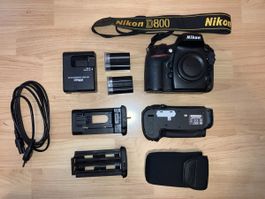 Nikon D800 & MB-D10 (<10'000 photos)