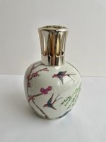 Lampe Berger Porcelaine Vintage - Motif Floral et Oiseaux