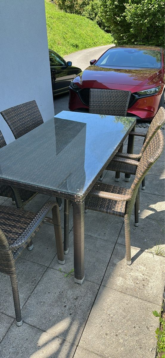 Set di tavolo e panche: Table et chaise de jardin – Usato da Choëx venduto da Maitresplinter 3