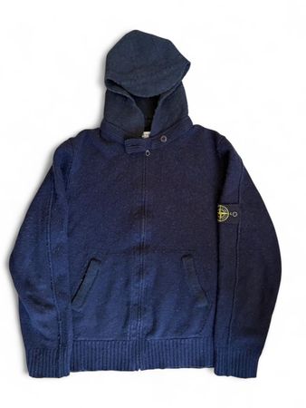 Zip Hoodie Stone Island Navy