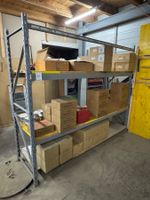 076 Lagerregal ohne Inhalt B=250cm T=70cm H=210cm aus Liq.