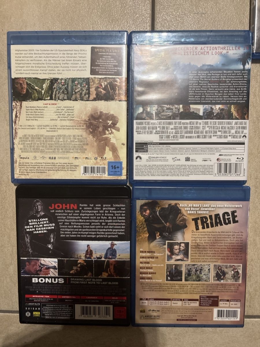 Alle DVDs: Kriegsfilmsammlung Modern – Gebraucht aus Wil ZH von Pfisti87 2
