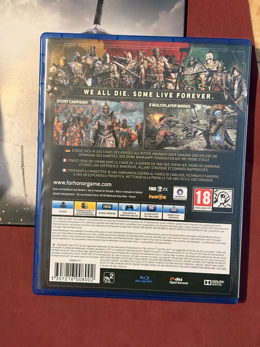 Sony Giochi: For Honor - PS4 - Edition Deluxe - Comme Neuf ! – Usato da Carouge GE venduto da irma016 3