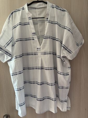 Sommer Tunika Bluse, Gr. 52