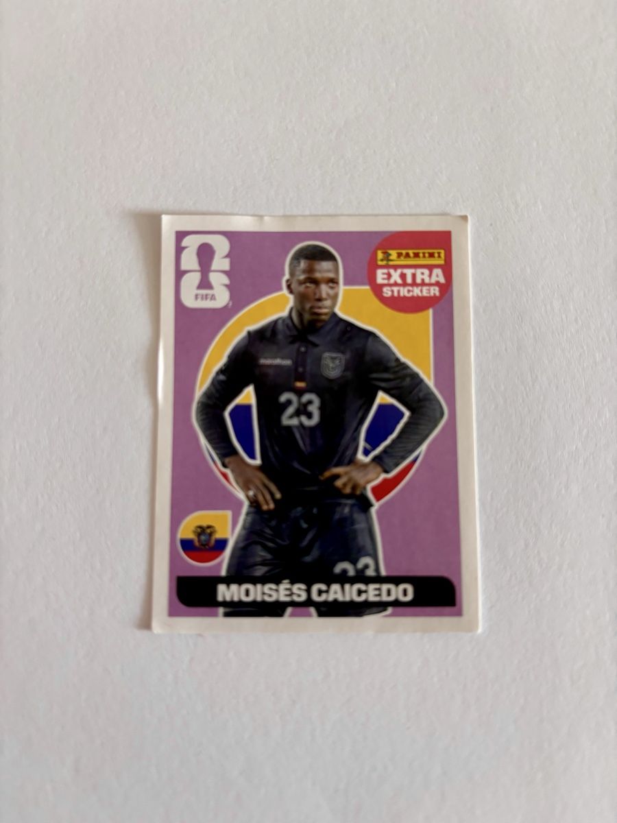 Panini Cartes à collectionner: Panini FIFA World Cup 2026 Moisés Caicedo Extra Sticker  – Neuf (Voir description) à Buchs SG par Beho86