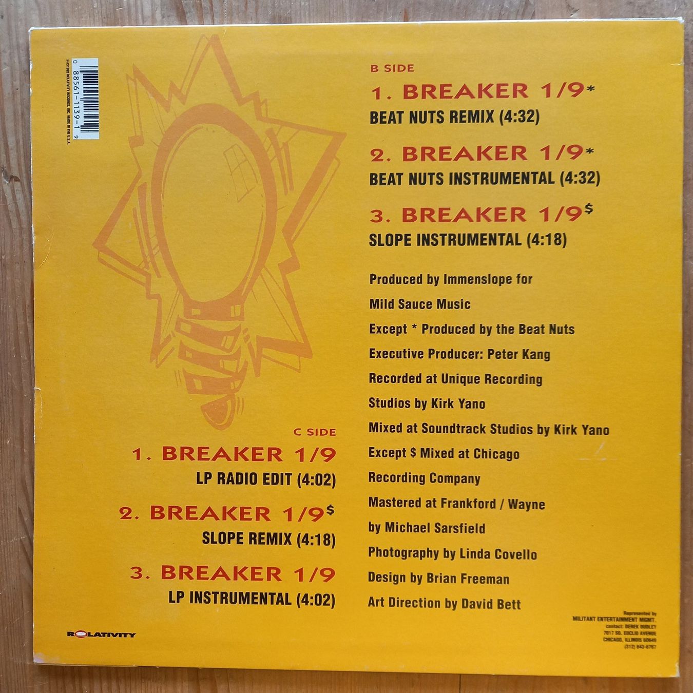 Dischi in vinile: Common Sense – Breaker 1/9 12" – Usato da münchenstein venduto da karl_heinz_krasser 1