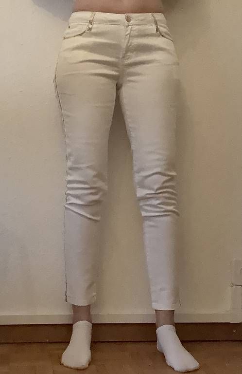 Jeans: Jeans Morgan blanc 40 – Usato da Veyrier venduto da Nath9279 1