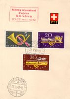 100 JAHRE EIDGENÖSSISCHE POST SERIE GESTEMPELT AUF PTT BÖGLI